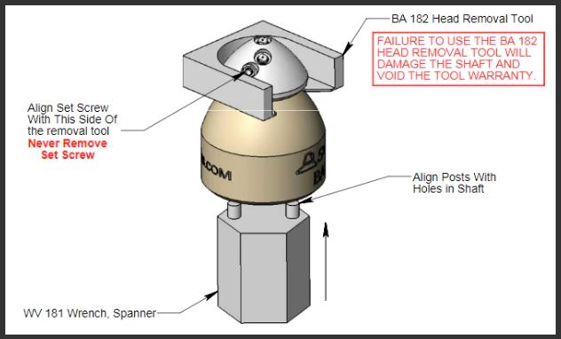 Warthog Nozzle Repair Tool [165 Warthog BA181]