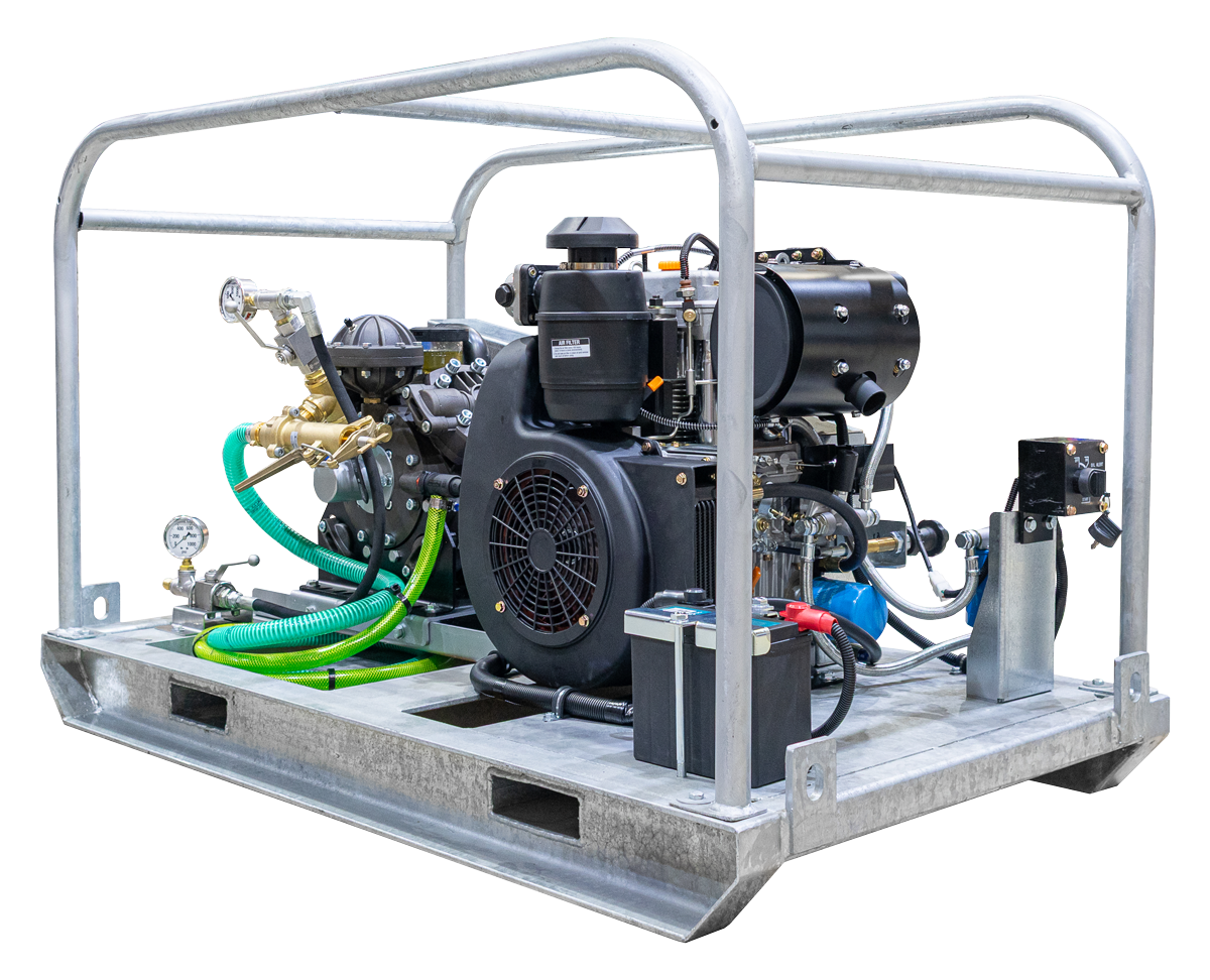 Diesel High Flow Hydrostatic Pipe Tester[210 APS145-D1000]