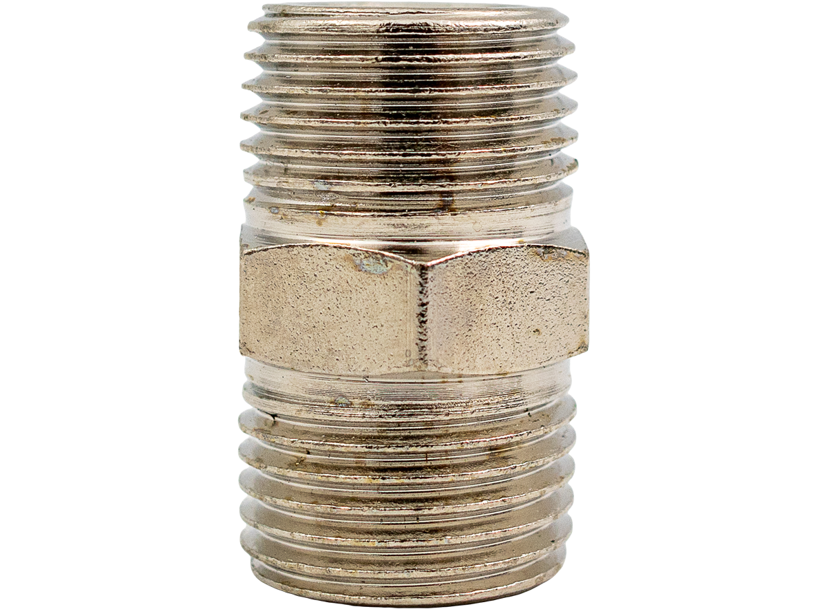 Cylindrical Nipple - 1/2 x 1/2 [Was COS 42.009.022] [COA 42.009.022]