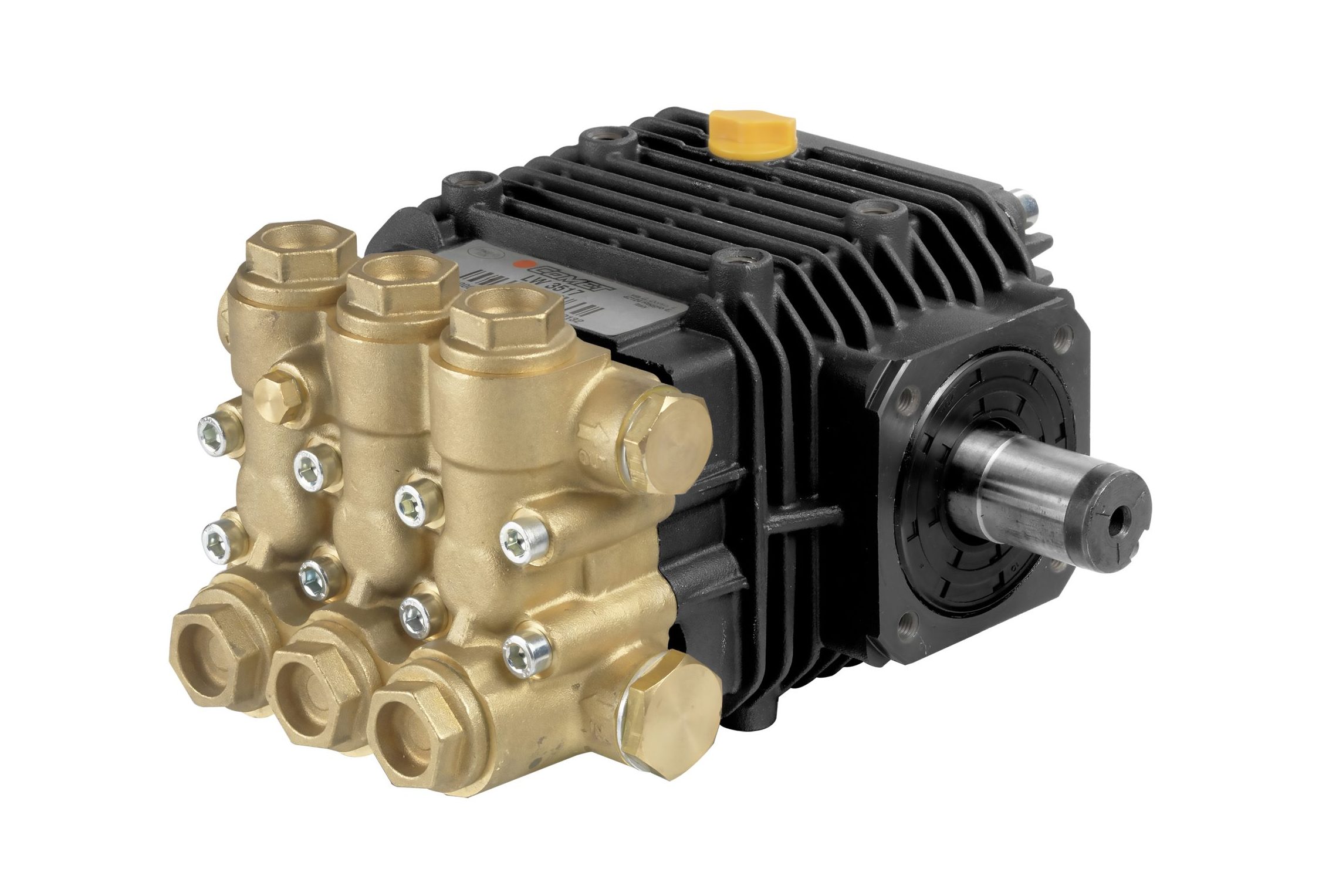 High Pressure Triplex Pump - LW Series - Solid, 24 mm Shaft - COMET[210 LW2520S]