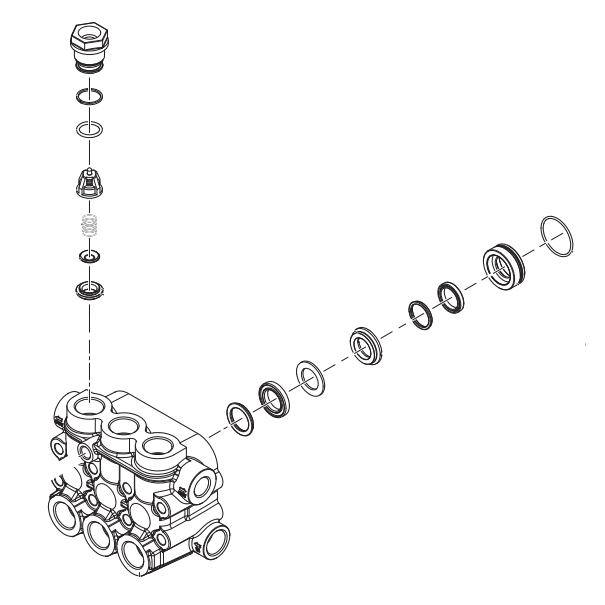 Manifold Head – Complete TWS8035 [115 33000187]