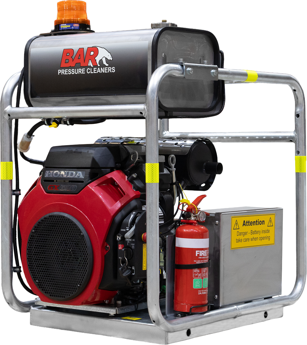 Petrol Jetter Drain Cleaner – Class B - BARCube[120 BAR4023CG-HEP MINE]