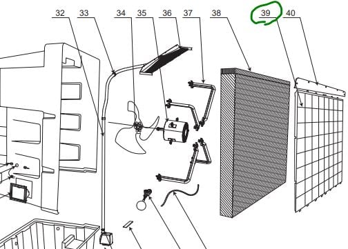 Dust Proof Net[PIS CEC230-39]