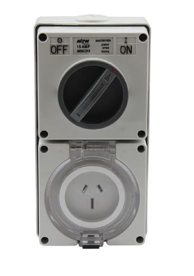 M66SCA310LB 10 AMP 1PH A/SWITCH OUTLET[125 85.804.620]