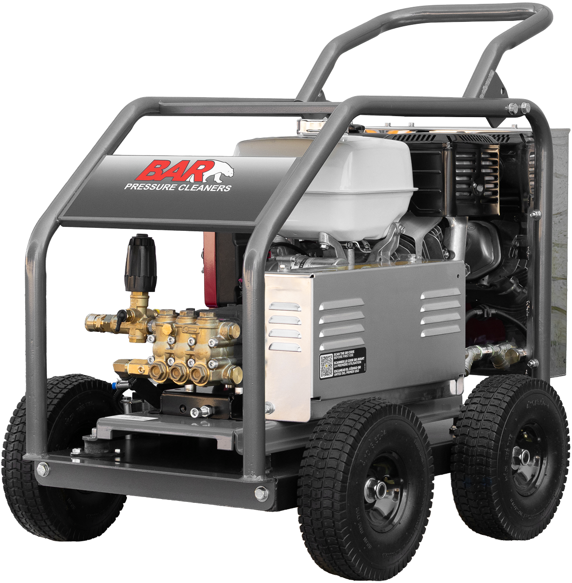 Pressure Washer 3000 PSI 21 L/min Belt Drive with Water Tank[120 BAR3013PC-HEJBT]