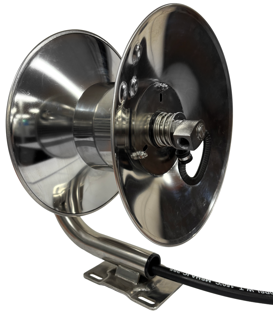 Hose Reel – Hand Crank S/S [125 85.402.001Q-SS]